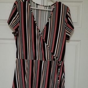 Size XL stripped dress